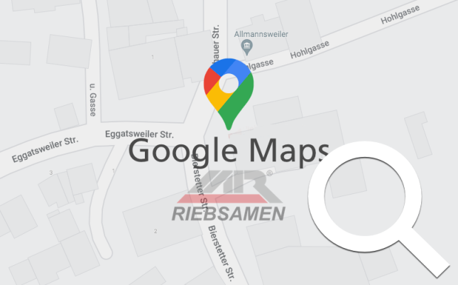 Zufahrt mit Google Maps